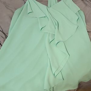 Teal tank top